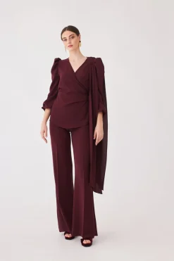 Coosy MARIA BARAZA X COOSY|Tops*BLUSA LAURA MB BURDEOS