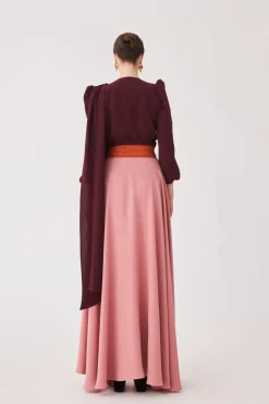 Coosy MARIA BARAZA X COOSY|Tops*BLUSA LAURA MB BURDEOS