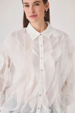 Coosy Tops*CAMISA FELICIANA BLANCO