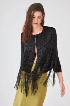 Coosy Tops*CHAQUETA TAYLOR NEGRO