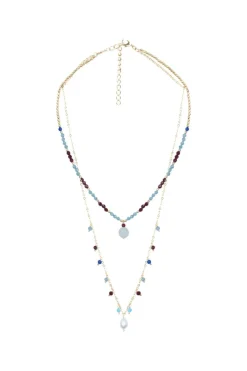 Coosy Bisutería*COLLAR ROMANTIC CELESTE