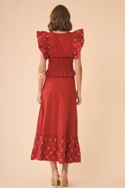 Coosy Total look*CONJUNTO CONJUNTO BLANCAGRANATE