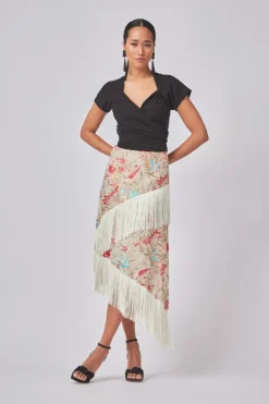 Coosy Total look|Faldas*FALDA MANILABEIGE/MULTICOLOR