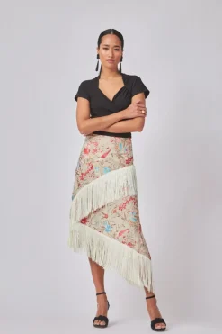 Coosy Total look|Faldas*FALDA MANILABEIGE/MULTICOLOR