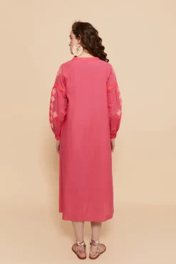 Coosy Vestidos*KAFTAN CHANDRAS FUCSIA