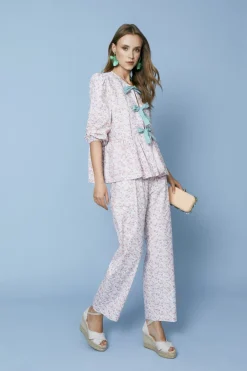 Coosy Pantalones*PANTALON CLOVERFLORES MULTICOLOR