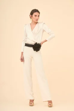 Coosy Pantalones|Total look*PANTALON FERNANDOCRUDO/NEGRO