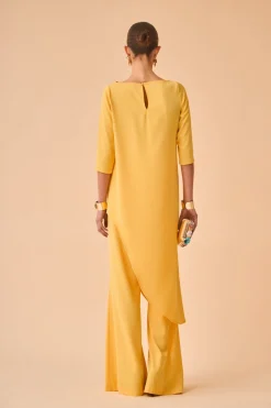 Coosy Pantalones|Total look*PANTALON KAVITAAMARILLO