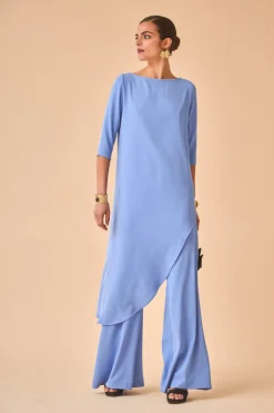 Coosy Pantalones|Total look*PANTALON KAVITAAZUL