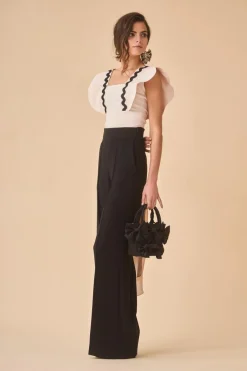 Coosy Pantalones|Total look*PANTALON SASTRE NEGRO