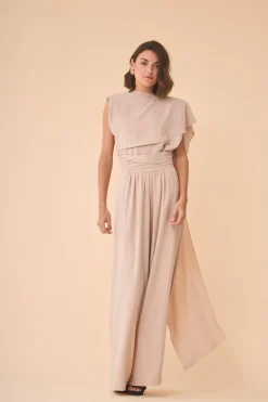 Coosy Pantalones|Total look*PANTALON SIMONABEIGE