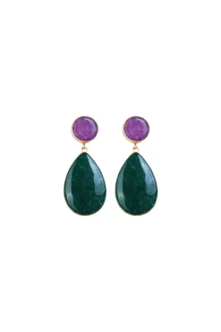 Coosy Bisutería*PENDIENTES CAROLA VERDE