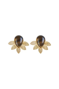 Coosy Bisutería*PENDIENTES CELESTEMARRON