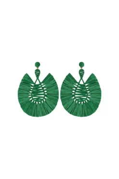 Coosy Bisutería*PENDIENTES TIRSAVERDE