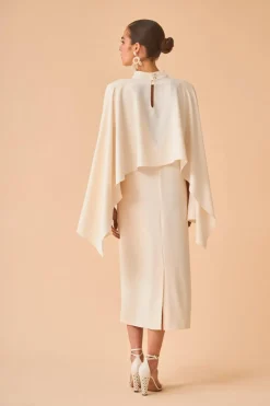Coosy I DO|Vestidos midi*VESTIDO CODICRUDO