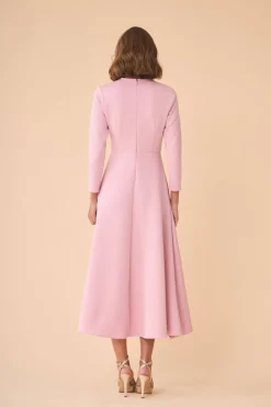 Coosy Vestidos midi*VESTIDO CONSROSA