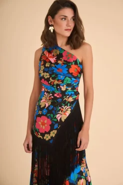 Coosy Vestidos midi*VESTIDO DONOSAESTAMPADO