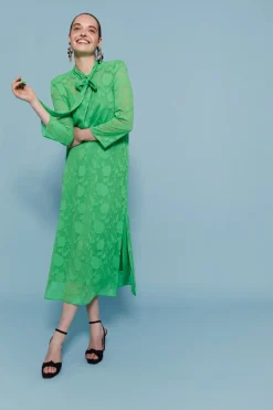 Coosy Vestidos midi*VESTIDO LIBRACILANTRO