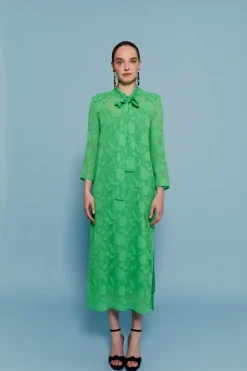 Coosy Vestidos midi*VESTIDO LIBRACILANTRO