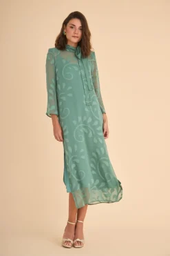 Coosy Vestidos midi*Vestido Libraverde |