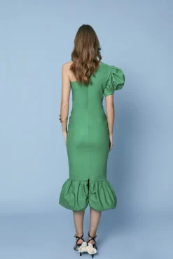 Coosy Vestidos midi*VESTIDO SIMONETTAVERDE